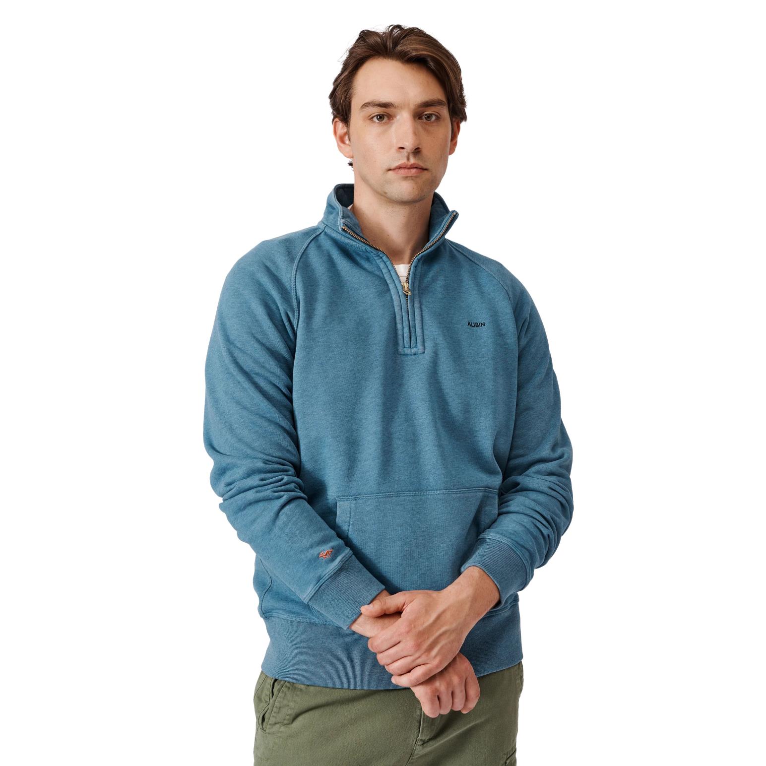 Aubin Provost Zip Neck Sweatshirt